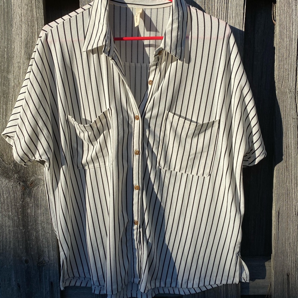 Striped Button Down